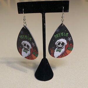 Jack Skellington Believe Earrings